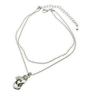 BOHO Rhinestone Flip Flop Sexy Beachy Barefoot  Bohemian Anklet Ankle Bracelet